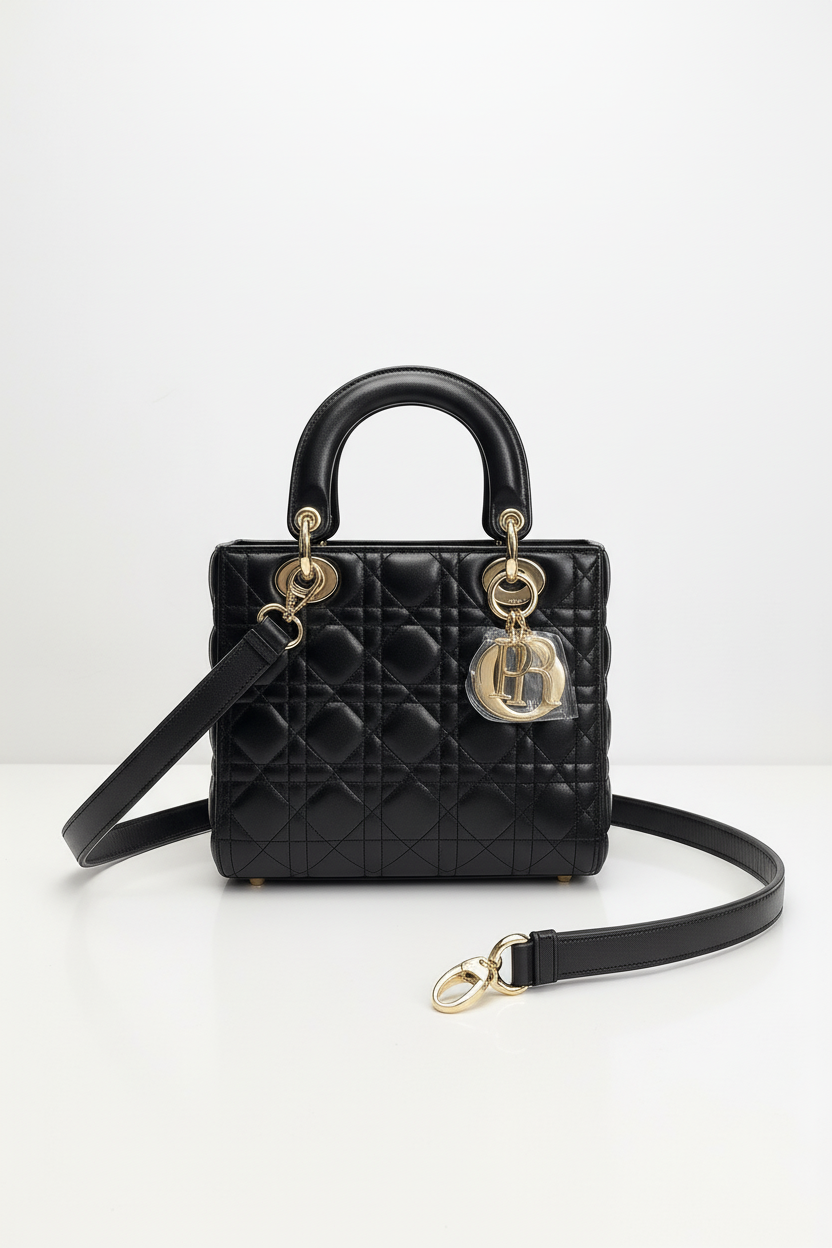 C&D L& M&Black Bag 24cm